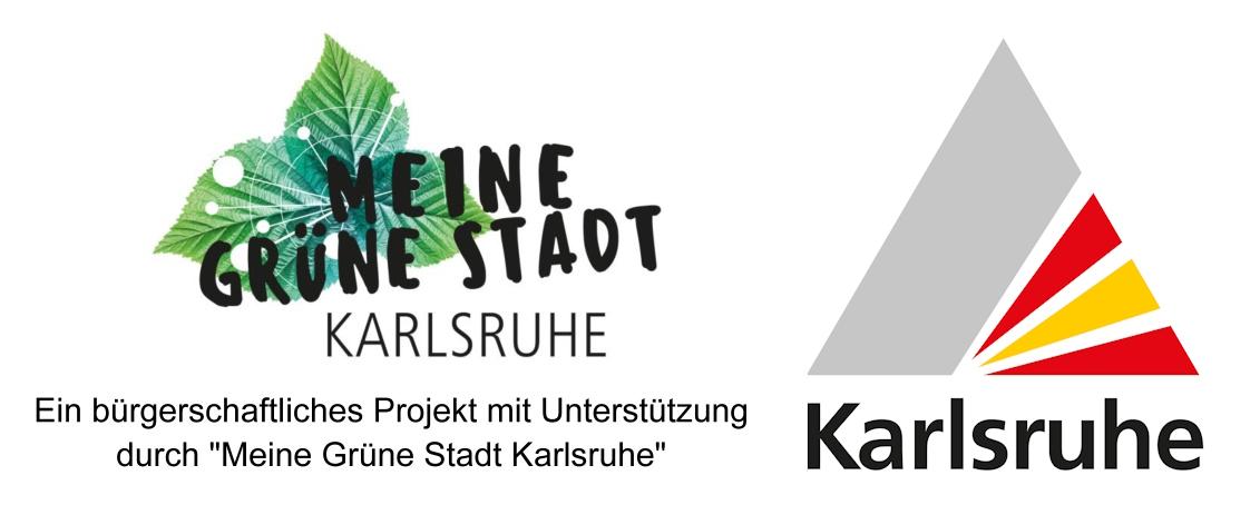 Logos -  Meine Grüne Stadt Karlsruhe und Stadt Karlsruhe