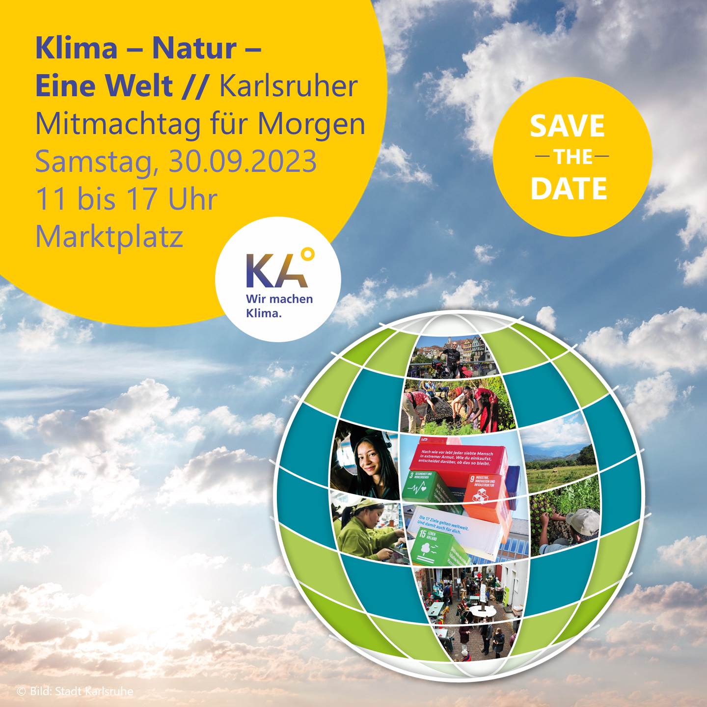 Informationen zur Veranstaltung „Karlsruher Mitmachtag für Morgen“